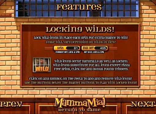 Описание символа Wild в Mamma Mia онлайн