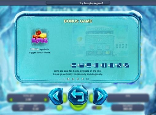 Бонусная игра в онлайн Fruity Frost